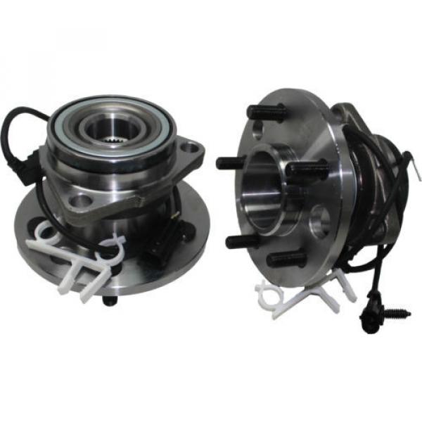 Both (2) New FRONT Left and Right Wheel Hub and Bearing Assembly w/ ABS AWD ONLY #4 image