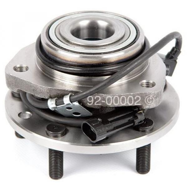 Pair New Front Left &amp; Right Wheel Hub Bearing Assembly Fits Chevy S10 Blazer 4X4 #2 image