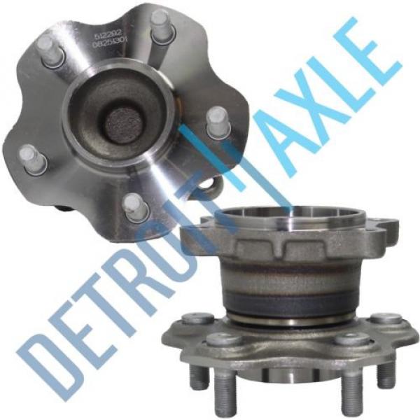 Both (2) New Rear Complete Wheel Hub &amp; Bearing - Fits: Nissan MAXIMA #1 image