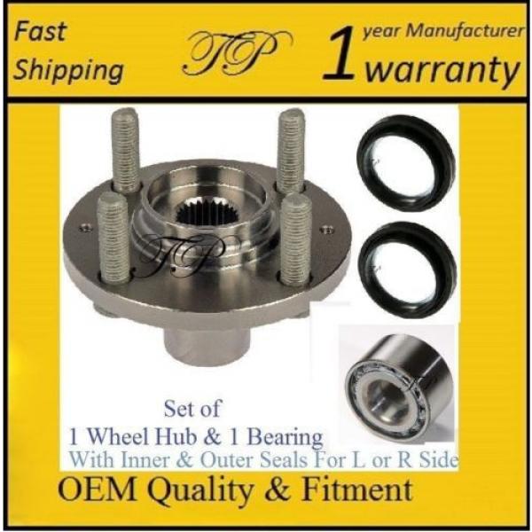 Front Wheel Hub &amp; Bearing &amp; Seals Kit Assembly For Nissan Altima (2.4L)1993-1999 #1 image