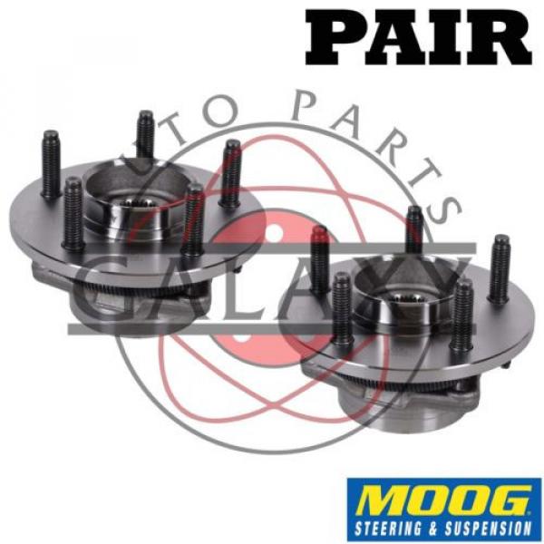 Moog New Front Wheel  Hub Bearing Pair For Ford F-150 00-04 4WD AWD ABS #1 image