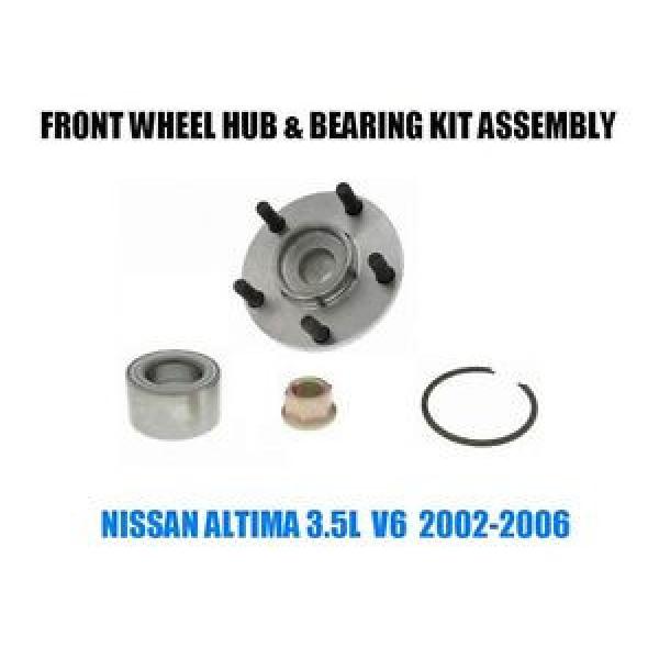 Fits:Nissan Altima 3.5L Front Wheel Hub And Bearing Kit Assembly 2002-2006 #1 image