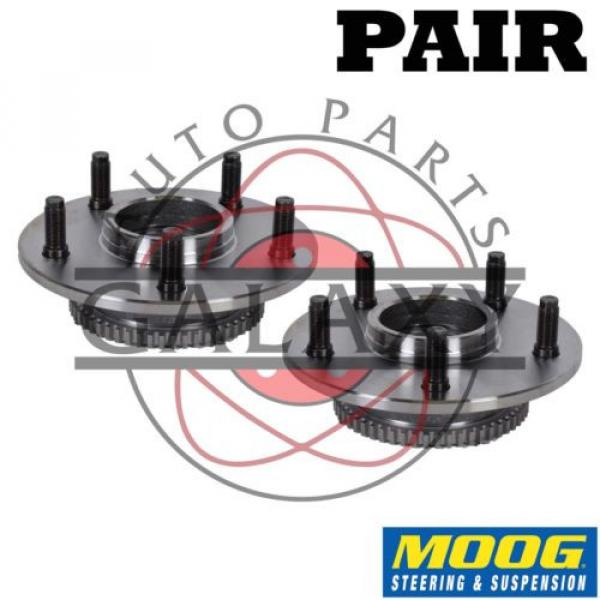 Moog New Front Wheel  Hub Bearing Pair For Dodge RAM 1500 00-01 Except 4WD AWD #1 image