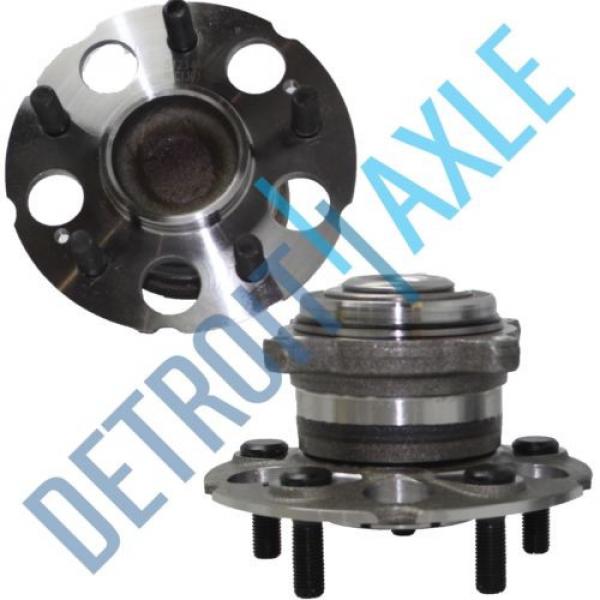 Pair: 2 New REAR Honda Crosstour CR-V 5 Bolts FWD Wheel Hub and Bearing Assembly #1 image