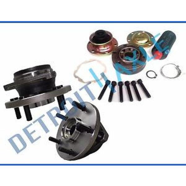 Front Drive Shaft CV Joint Repair Kit + Wheel Hub &amp; Bearings for Jeep - 4x4 ONLY #1 image