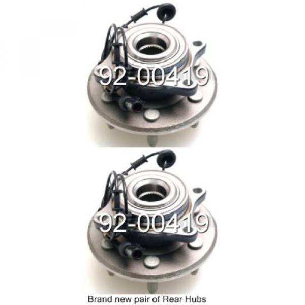 Pair New Rear Left &amp; Right Wheel Hub Bearing Assembly Fits Ford Expedition #1 image