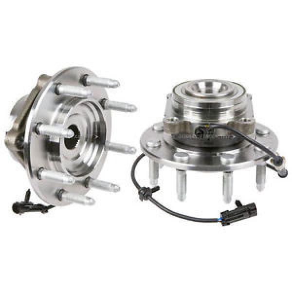 Pair New Front Left &amp; Right Wheel Hub Bearing Assembly Fits GMC Chevy 2WD 8 Stud #1 image