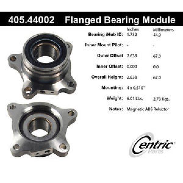 Wheel Bearing and Hub Assembly Rear Left Centric 405.44002E #1 image