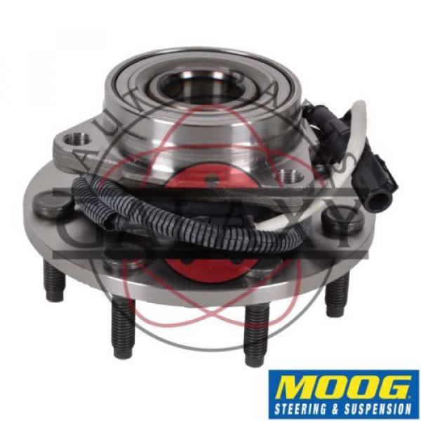 Moog New Front Wheel  Hub Bearing Pair For Ford F-150 F-250 97-04 7-Stud Hub #2 image