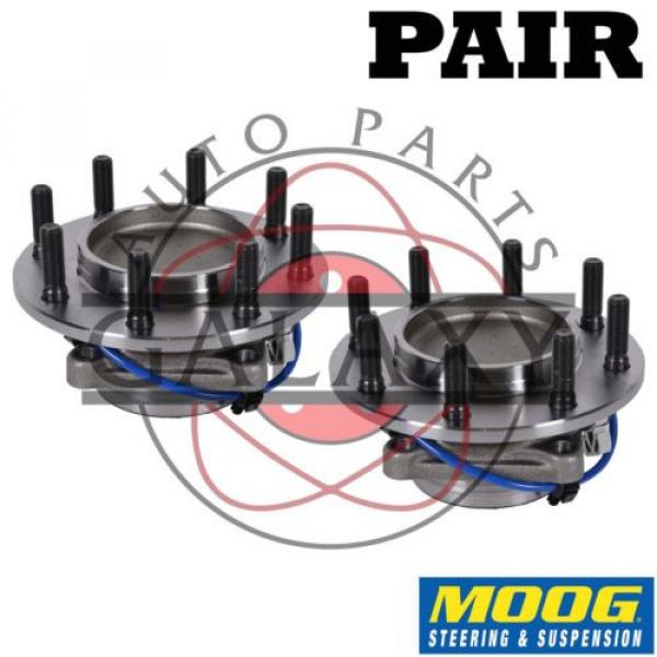 Moog New Front Wheel  Hub Bearing Pair For Silverado 3500 Except 4WD AWD #1 image