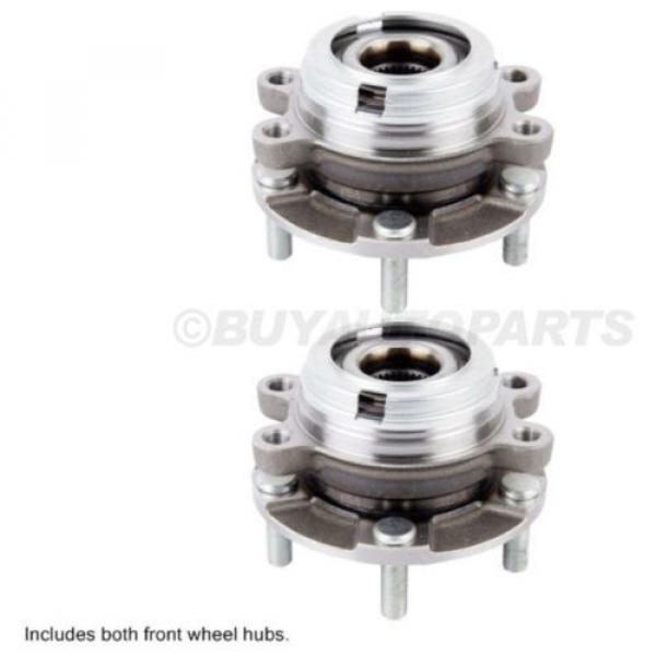 Pair New Front Left &amp; Right Wheel Hub Bearing Assembly For Altima And Maxima #1 image