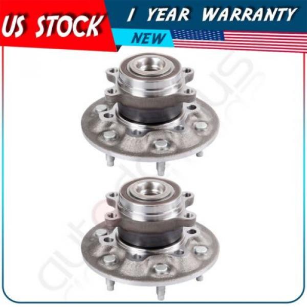 2 X New Front Wheel Hub Bearing Assembly Fits Chevrolet Colorado 2009-2012 6 Lug #1 image