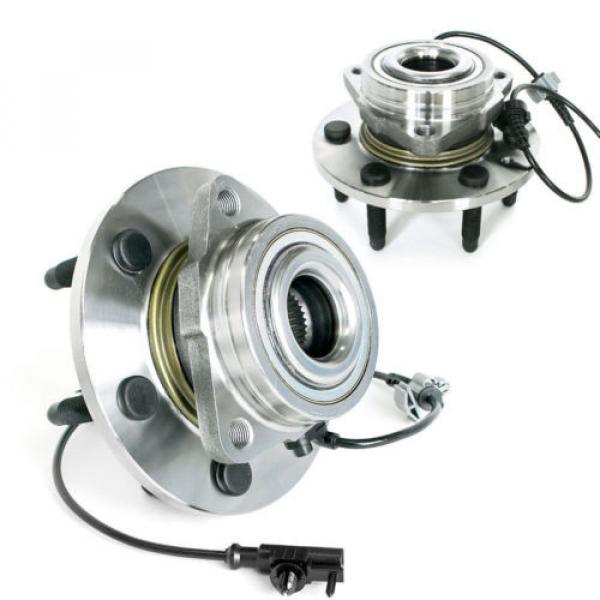 Pair Front Wheel Hub Bearing Complete Assembly Left Right LANDROVER CADIL CHEVR #1 image