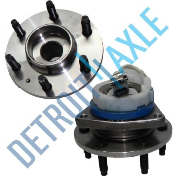 Pair: 2 New REAR 2003-07 Cadillac CTS ABS 6 Bolts Wheel Hub and Bearing Assembly #1 image