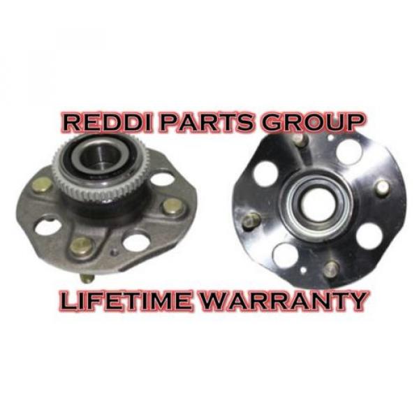 New Rear Wheel Hub &amp; Bearing Assembly Pair Set fits 94-97 Honda Accord w/ABS #1 image