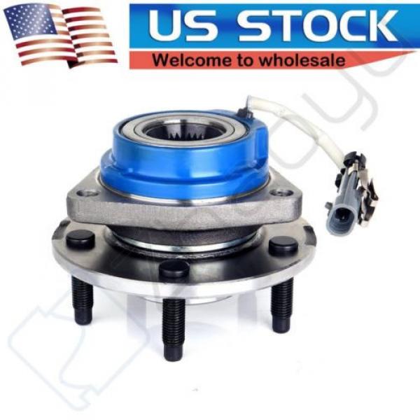 New left or right wheel hub &amp;bearing assembly for Buick Chevrolet &amp;Pontiac W/ABS #1 image