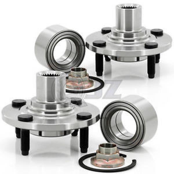 Pair of 519503 Front Wheel Hub Bearing Assembly 4 Studs NON ABS Spline QTY26 New #1 image