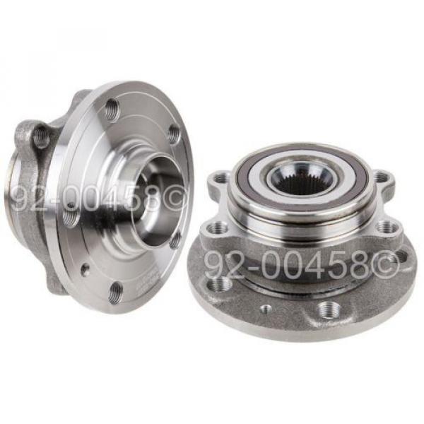 Pair New Front Left &amp; Right Wheel Hub Bearing Assembly Fits Audi &amp; VW Volkswagen #2 image