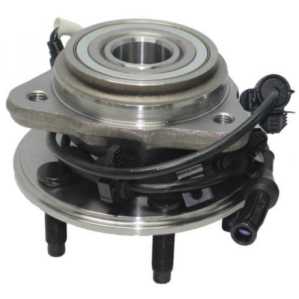 Pair of New Front Wheel Hub &amp; Bearing Assembly for Ford Ranger Mercury 4WD w/ABS #3 image