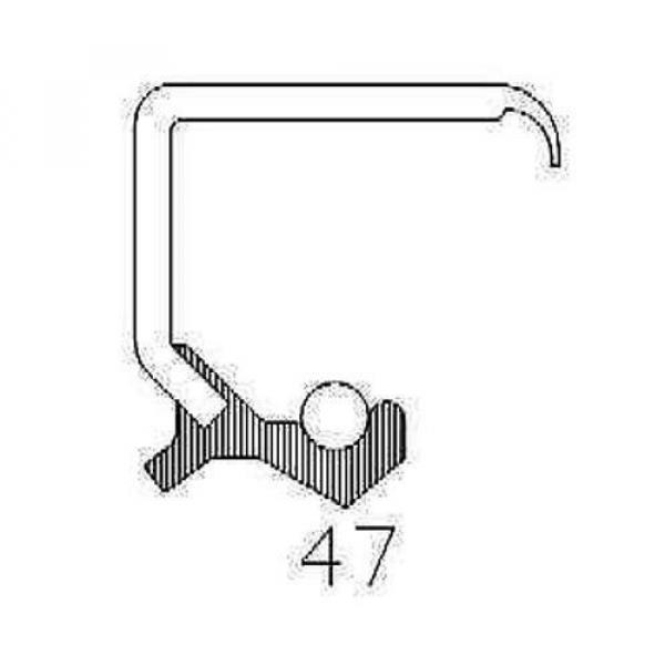 New SKF 23278 Front Wheel Grease/Oil Seal, Honda / Isuzu SUV #2 image