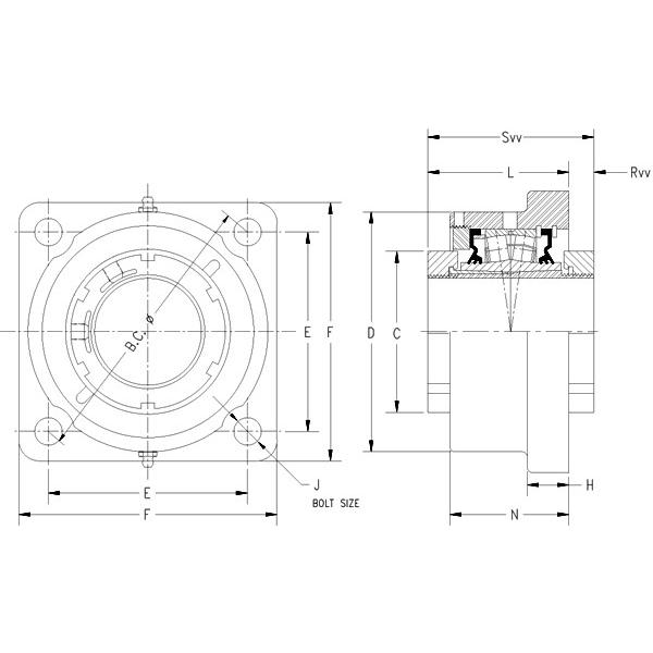 Timken QVVFX11V200S #3 image