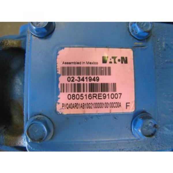 EATON 02341949 PVQ40AR01AB10G2100000100100CD0A HYDRAULIC REBUILT Pump #2 image