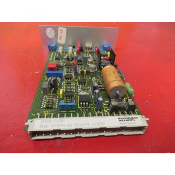 REXROTH MANNESMANN AMPLIFIER BOARD VT5004-24/R5E VT500424R5E USED #3 image