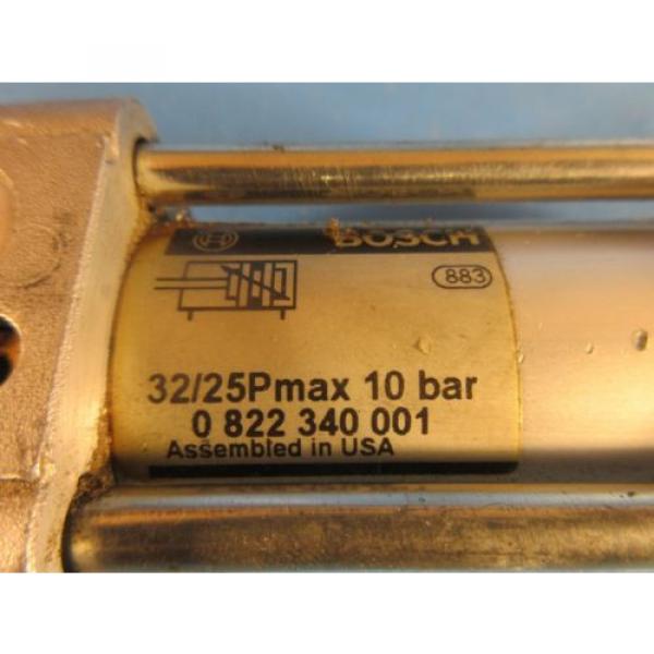 Rexroth, Bosch, 0 822 340 001 Pneumatic Air Cylinder, 32/25Pmax 10 Bar #2 image