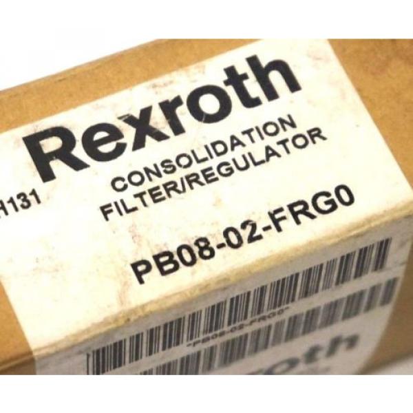 NEW REXROTH PB08-02-FRG0 FILTER-REGULATOR 0-125PSI, PB0802FRG0 #2 image