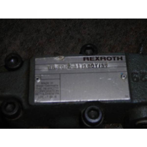 REXROTH HYDRAULIC VALVE MODEL # DR-20-2-31/100V15W INDUSTRIAL #2 image