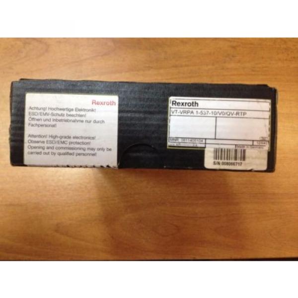 Rexroth Bosch VT-VRPA 1-537-10/V0/QV-RTP Ampliefer 0811405104 #1 image