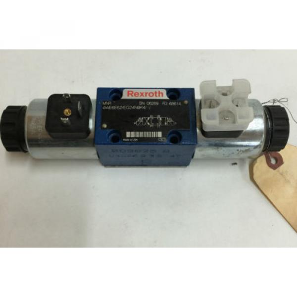 NEW REXROTH HYDRAULIC VALVE 4WE6E62/EG24N9K4/V #1 image