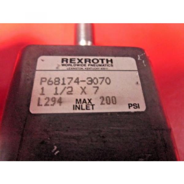 Rexroth P68174-3070, Pneumatic Cylinder, 1-1/2 x 7, L294, 200 PSI #2 image