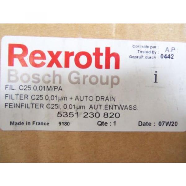 REXROTH FILTER 5351230820 *NEW IN BOX* #2 image