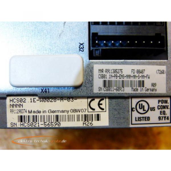 Rexroth HCS02.1E-W0028-A-03-NNNN IndraDrive C #3 image