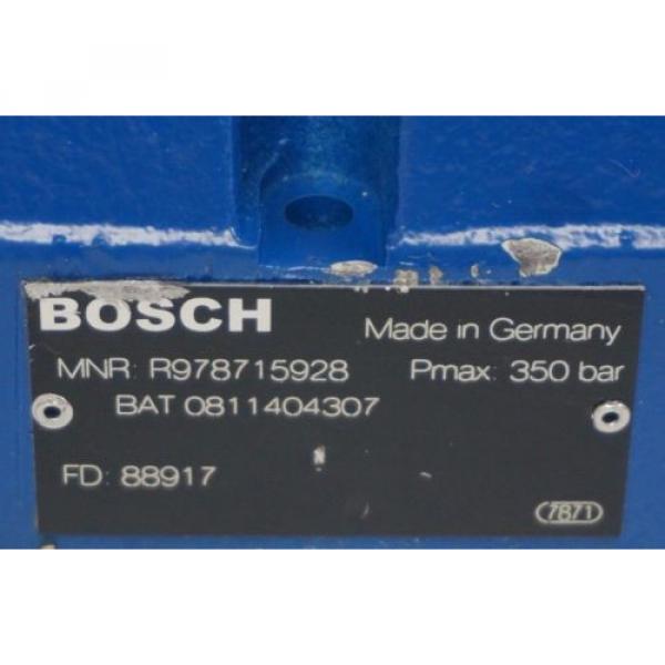 NEW BOSCH REXROTH  0-811-404-607 SERVO VALVE BAT#  R978715943 #3 image