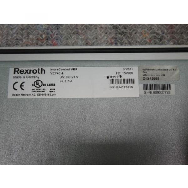 Bosch Rexroth Indracontrol V VEP40.4 Embedded CE 6.0 Pro R911328967 NEW #3 image