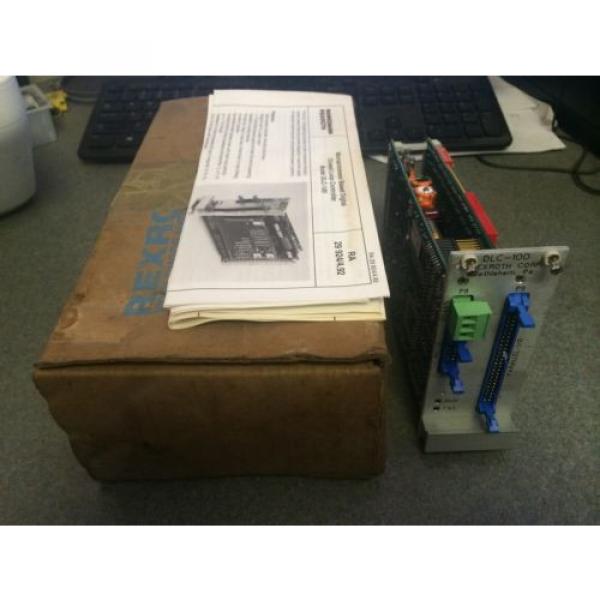 NIB REXROTH DIGITAL CLOSED LOOP CONTROLLER DLC-100 ES-43-A8-1790 #1 image