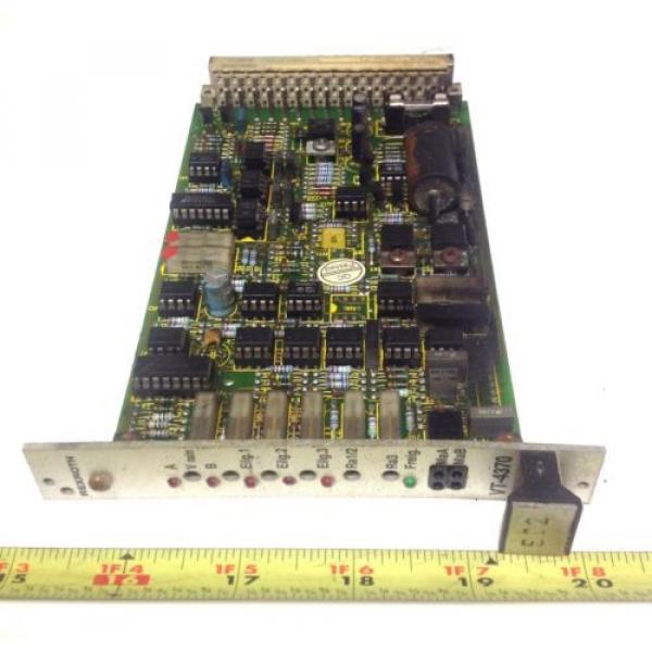 REXROTH AMPLIFIER CARD  VT-4370 #1 image