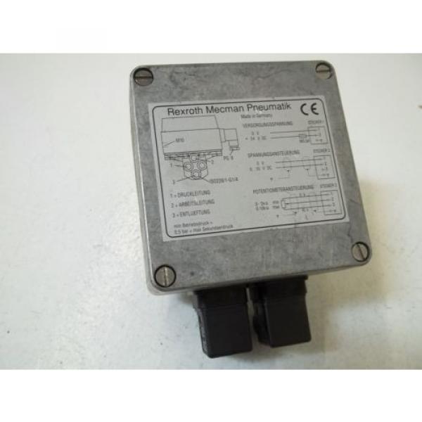 REXROTH 5610102070002 MECMAN PNEUMATIK *USED* #1 image