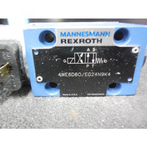 NEW REXROTH DIRECTIONAL VALVE # 4WE6D60/EG24N9K4 #2 image