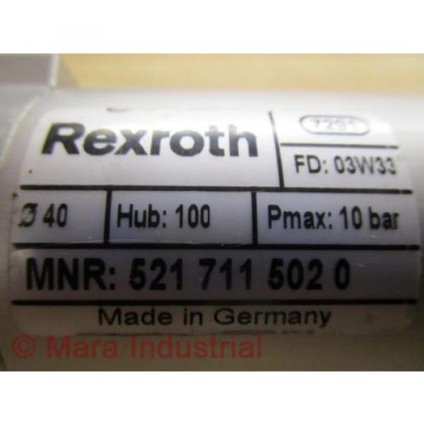 Rexroth 521 711 502 0 Cylinder - New No Box #4 image