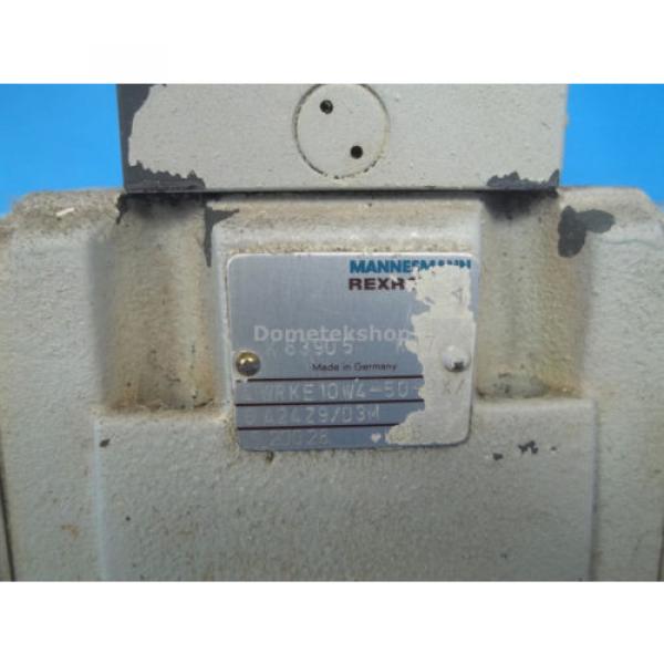 Mannesmann Rexroth 4WRKE10W4-50-2X/6A24Z9/D3M Hydraulic Valve Assembly #3 image