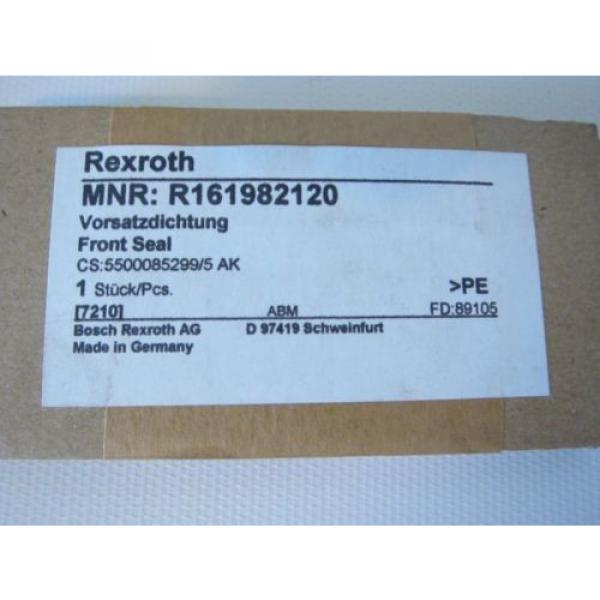 New Genuine Rexroth R161982120 Front Seal   #3 image