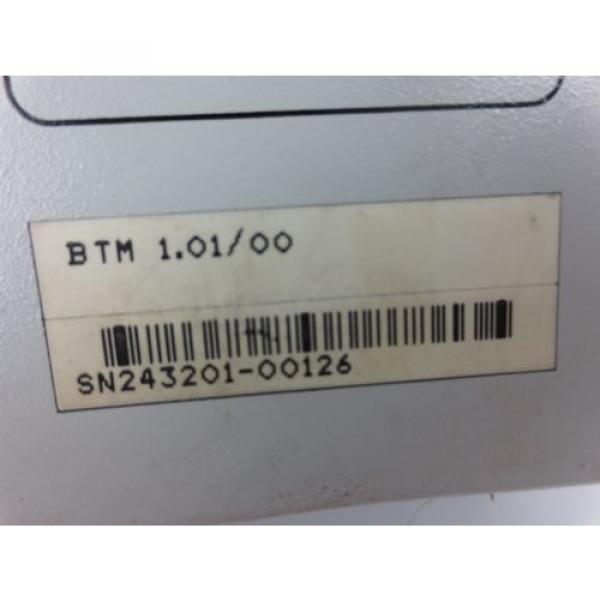 INDRAMAT / REXROTH BTM1.01/00 CONTROL PANEL / OPERATOR INTERFACE w/ E-STOP USED #4 image