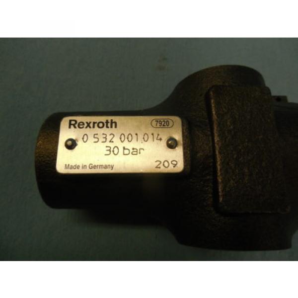 NEW BOSCH REXROTH HYDRAULIC THREADED PRESSURE RELIEF VALVE  0 532 001 014 209 #5 image