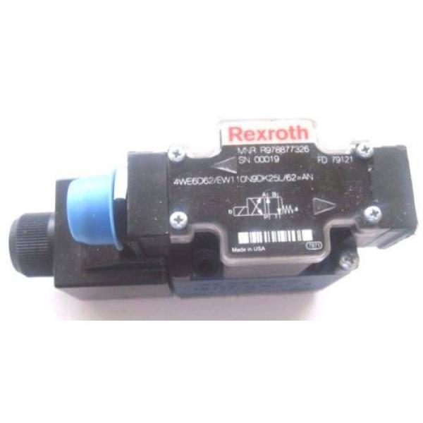 NEW REXROTH 4WE6D62/EW110N9DK25L/62 VALVE #1 image