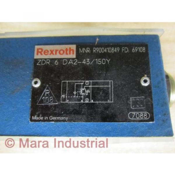 Rexroth Bosch R900410849 Valve ZDR 6 DA2-43/150Y - New No Box #3 image