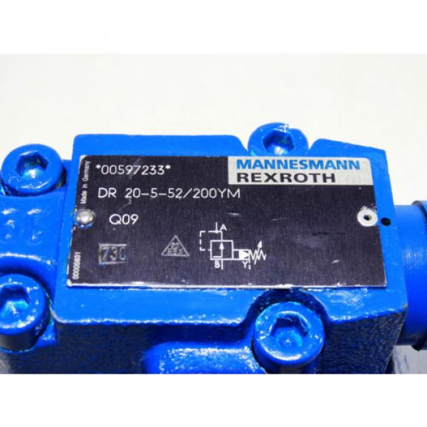 Rexroth Bosch Mannesmann  DR 20-5-52/200YM  valve ventil     Invoice #2 image