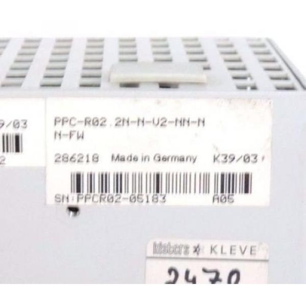 REXROTH PPC-R02.2N-N-V2-NN-NN-FW CONTROLLER SLAVE MODULE PPCR022NNV2NNNNFW #3 image